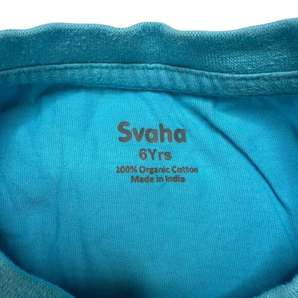 SVAHA Keep Calm and Do Science Blue Tee Size 6Y Kids Unisex Short Sleeve Organic - Picture 3 of 3